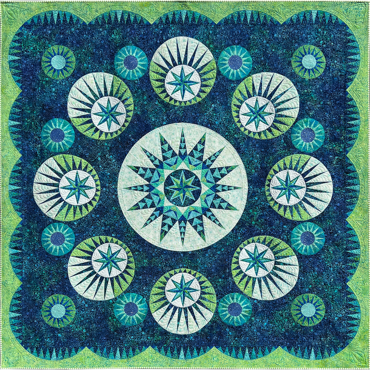 Jdj Kits Jacqueline de Jonge 55285QK-X Multi Illusions Quilt Kit Batik ...