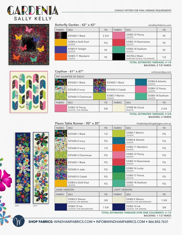 Butterfly Garden (Gardenia)