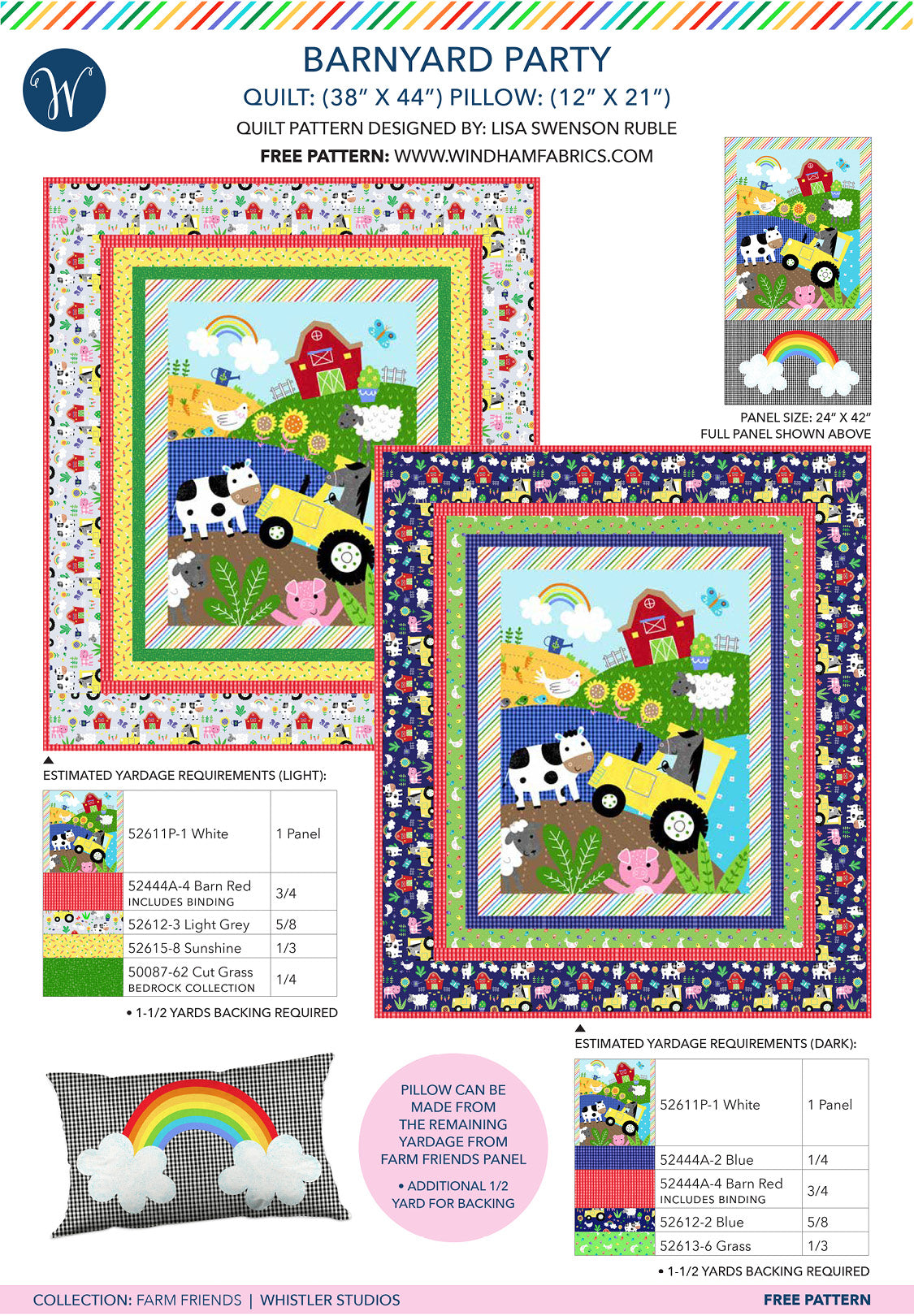 Barnyard Party Pattern