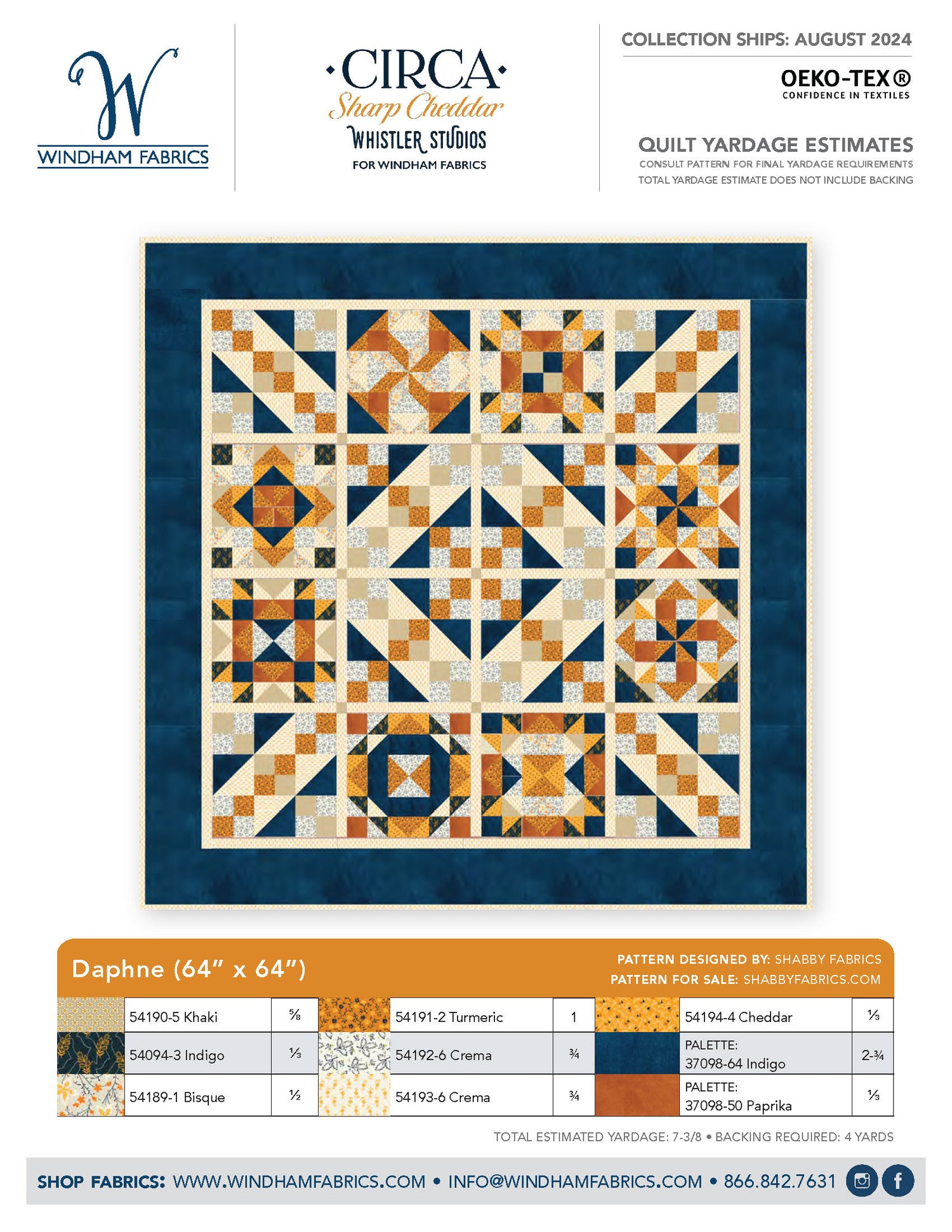 Daphne (CSC) – Windham Fabrics