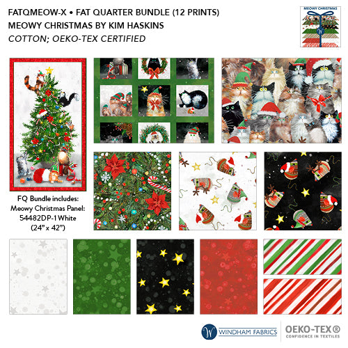 Meowy Christmas – Windham Fabrics