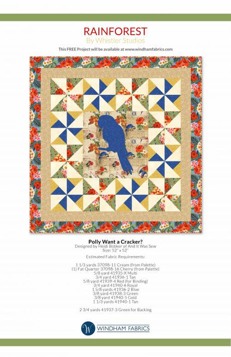 Polly Want a Cracker? Pattern