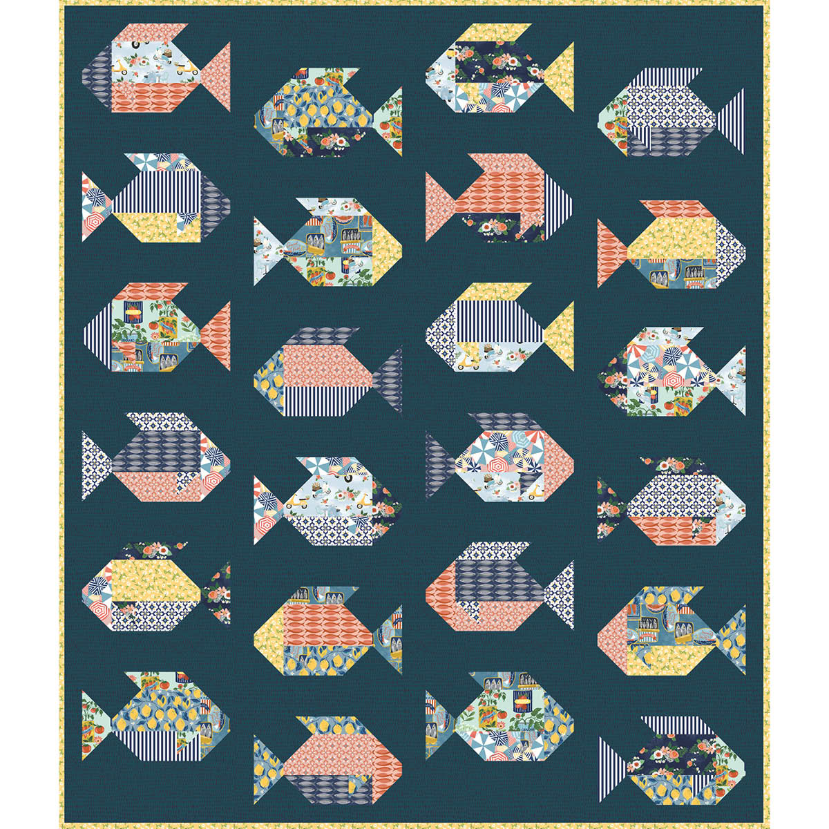 Sol Pattern Fish (VS) – Windham Fabrics