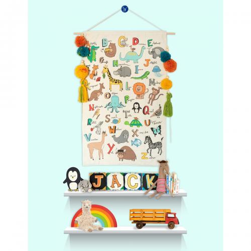 Wall Hanging Using Alphabet Rocks Alphabet Blocks & Wall Hanging – Windham Fabrics
