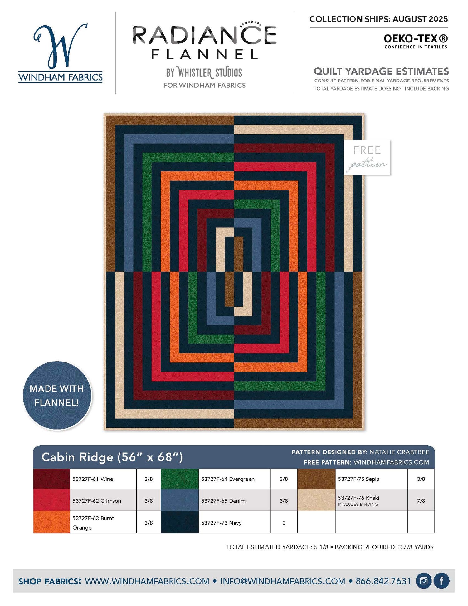 Cabin Ridge – Windham Fabrics