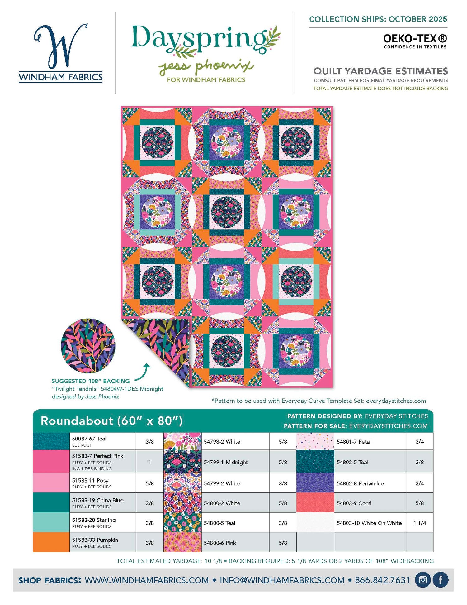Roundabout (Dayspring) – Windham Fabrics