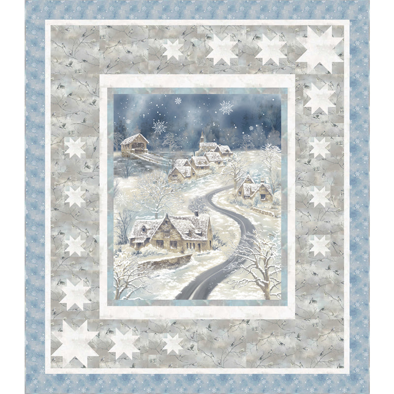 Winter Whisper Panel Quilt