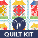 52424QK-X<br>Welcome Home Quilt Kit