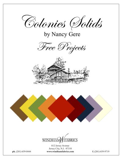 Colonies Solids Project Brochure by Nancy Gere