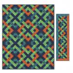 Crosswalk Quilt+Runner by 