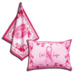 Love Pink Scarf and Pillow by 