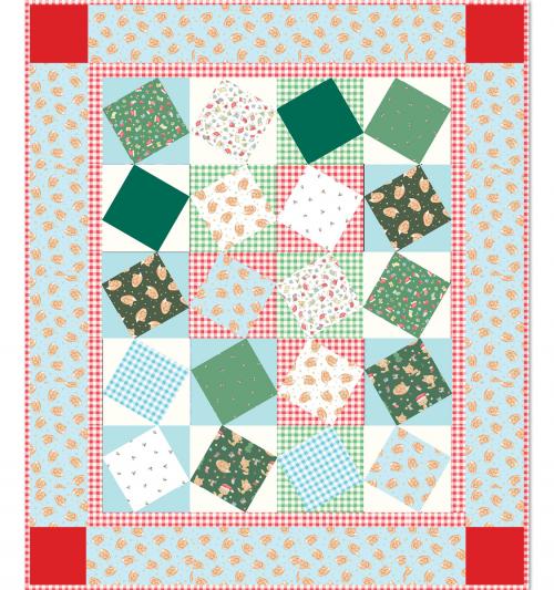 Foxy Frosted Blocks by Debby Kratovil