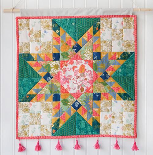 Patchwork Wall Hanging by Jennifer Moore