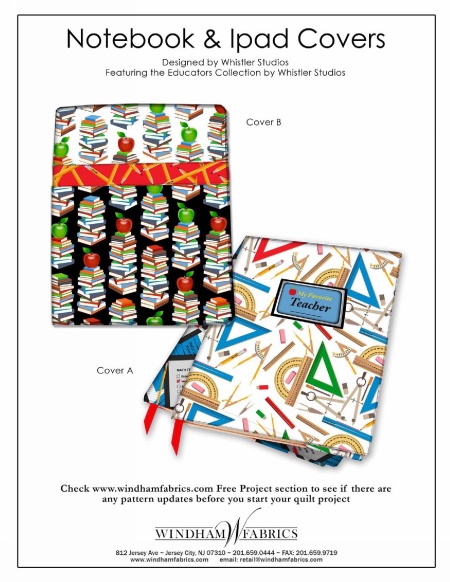 Notepook & iPad Covers by Whistler Studios