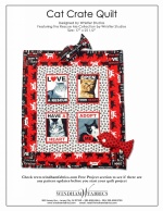 Cat Crate Quilt by Whistler Studios