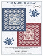 The Queen's China by Bethany Fuller of Grace's Dowry Quilts