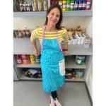 Village Apron (Happy) by Carrie Bloomson