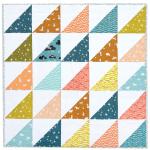 Weekend Baby Quilt by Tiffany Horn of Village Bound Quilts