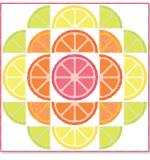 Citrus Circle by sassafras-lane.com
