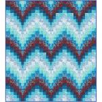 Color Ripples by TOURMALINETHYMEQUILTS.COM