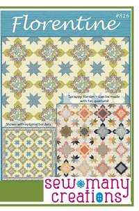 Florentine Quilt Pattern by Sew Many Creations
