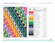 Quilt Pattern Square Dance  by Natalie Barnes beyond the reef pattern Modern Quilt Modern Patchwork