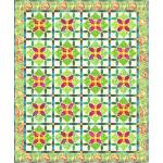 Sunny Flower Patches by TOURMALINETHYMEQUILTS.COM