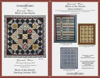 Generals' Wives Block of the Month by Jerry Stube