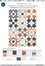 Inkling (48 x 64) by Eliane Bergmann for Patchwork & Poodles