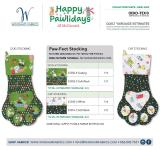 Paw-fect Stockings by Patterns for Pirates