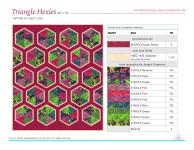 Triangle Hexies by QUILTYLOVESHOP.COM