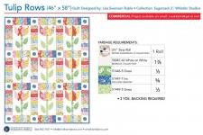 Tulip Rows (46 x 58) by Lisa Swenson Ruble